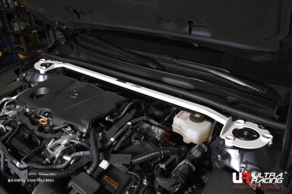 Ultra Racing - 2pt Front Strut Tower Brace - 2018+ Camry XV70 - UR-TW2-3990