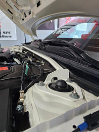 Ultra Racing - 2pt Front Strut Tower Brace - 2022+ Civic (inc Hybrid) / 23+ Civic Type-R (FL5) - UR-TW2-4350