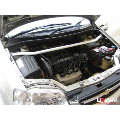 Ultra Racing - 2pt Front Strut Tower Brace - 2003-2006 Chevrolet Aveo - UR-TW2-531