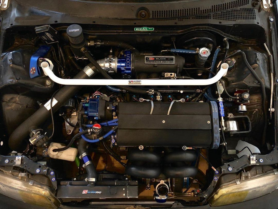 Ultra Racing - 2pt Front Strut Tower Brace - HONDA CIVIC (EF9) HATCH 1988-1991 - UR-TW2-594