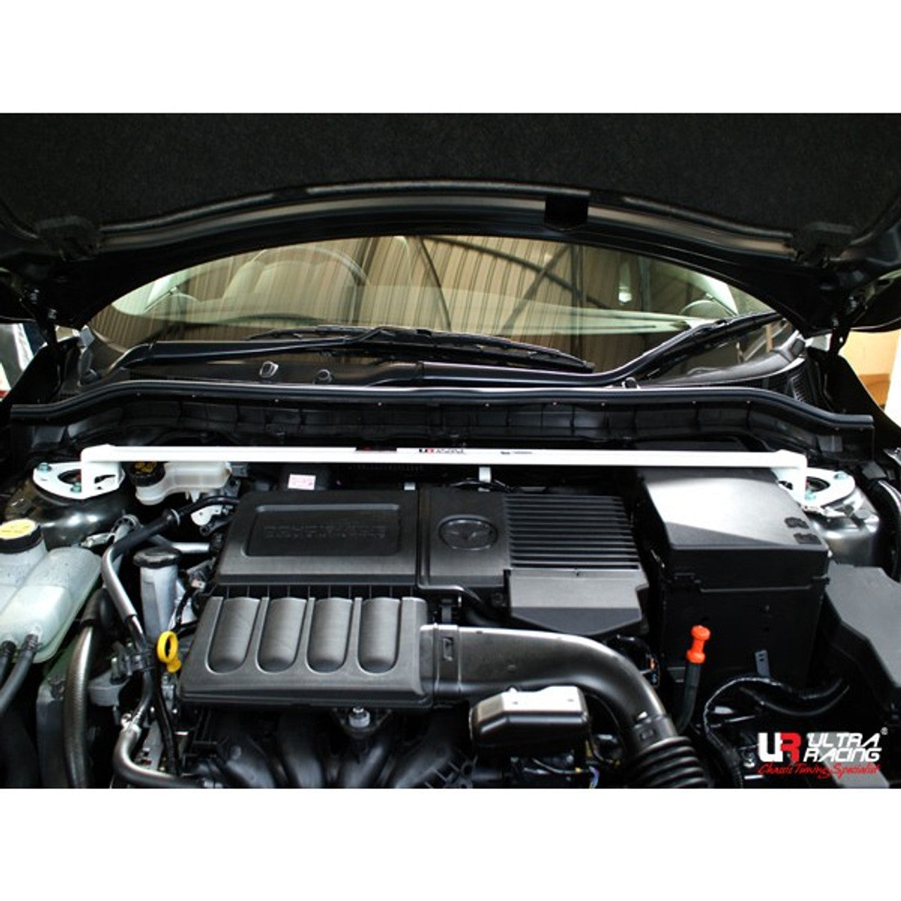 Ultra Racing - 2pt Front Strut Tower Brace - MAZDA 3 (BL) 2010-2013 - UR-TW2-857