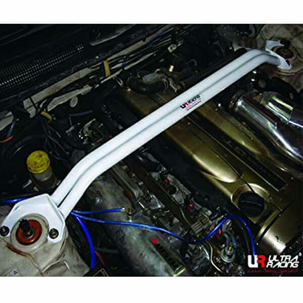 Ultra Racing - 2pt Front Strut Tower Brace - NISSAN SKYLINE (R34) 1999-2002 - UR-TW2-920