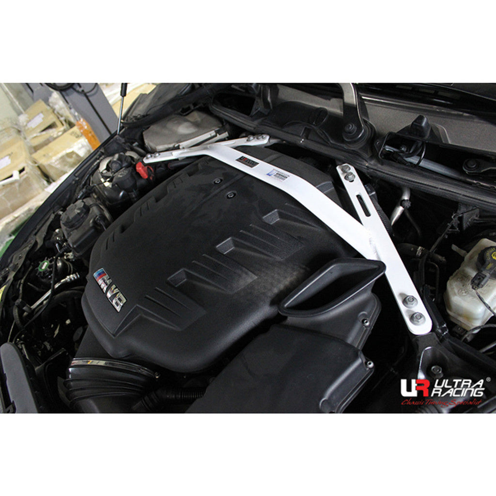 Ultra Racing - 4pt Front Strut Tower Brace - BMW 3 SERIES M3 (E92 COUPE) 2006-2013 - UR-TW4-2757