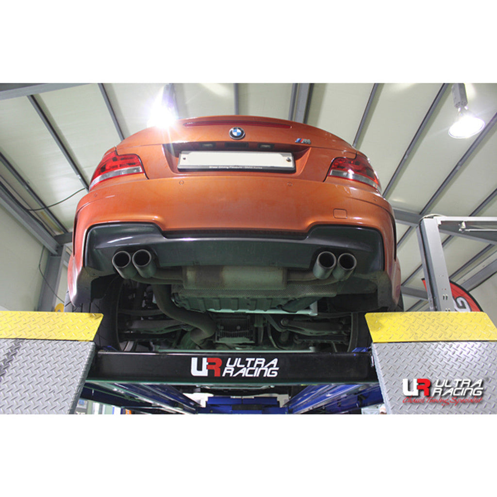 Ultra Racing - 2pt Rear Lower Brace - BMW 1 SERIES M (E82) 3.0TT 2004-2013 - UR-RL2-2114