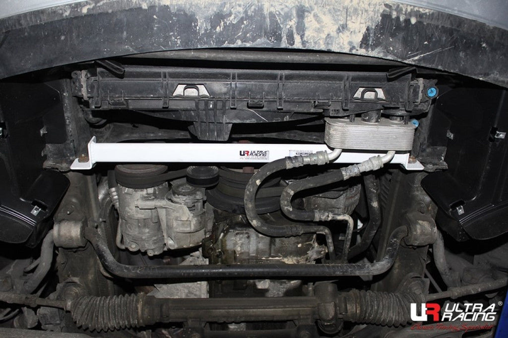 Ultra Racing - 2pt Front Lower Brace - BMW Z4 (E85/E86) 2002-2008 - UR-LA2-2538