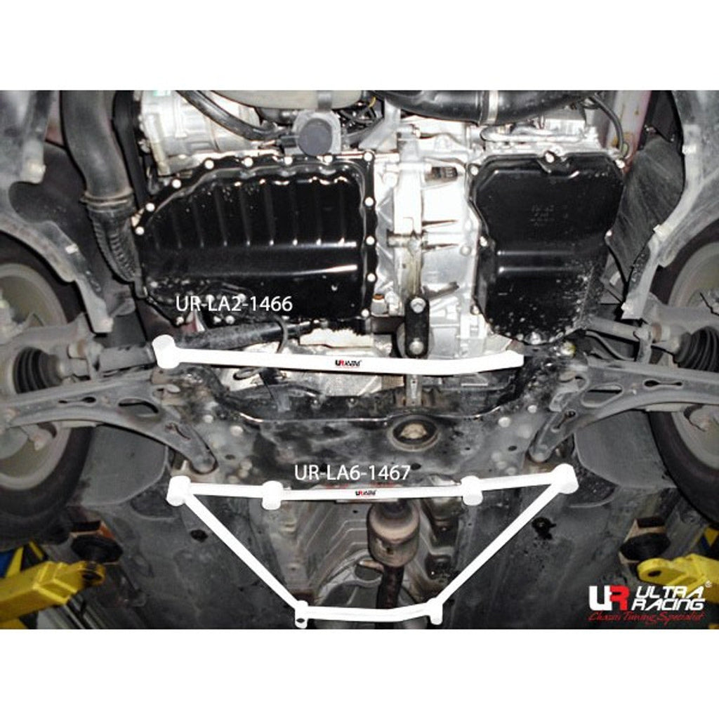 Ultra Racing - 6pt Front Lower Brace - Audi Q3 (8U) 2012-2018 - UR-LA6-1467
