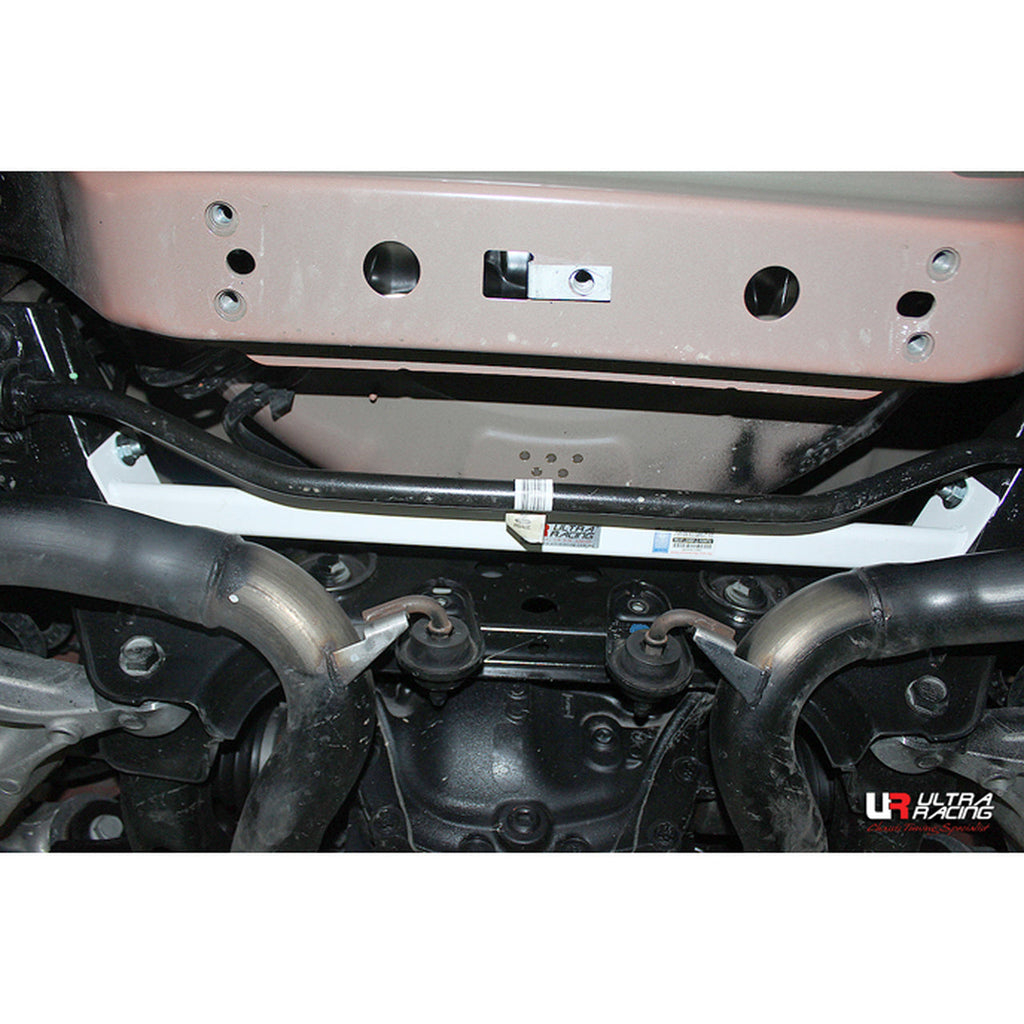 Ultra Racing - 2pt Rear Lower Brace -  2015-19 Mustang S550 - UR-RL2-3304 URKR-RL2-3304