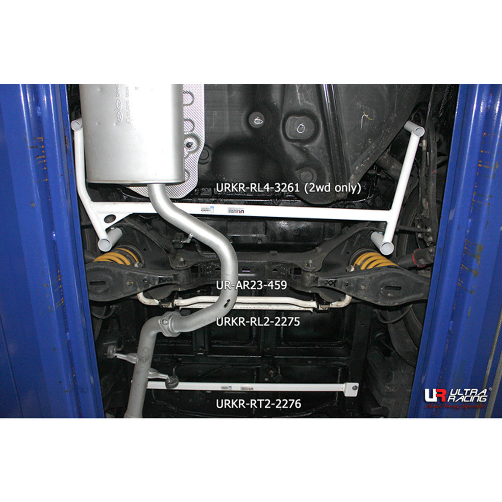 Ultra Racing - 4pt Rear Lower Brace - HYUNDAI SANTA FE (DM) 2013-2018 - UR-RL4-3261
