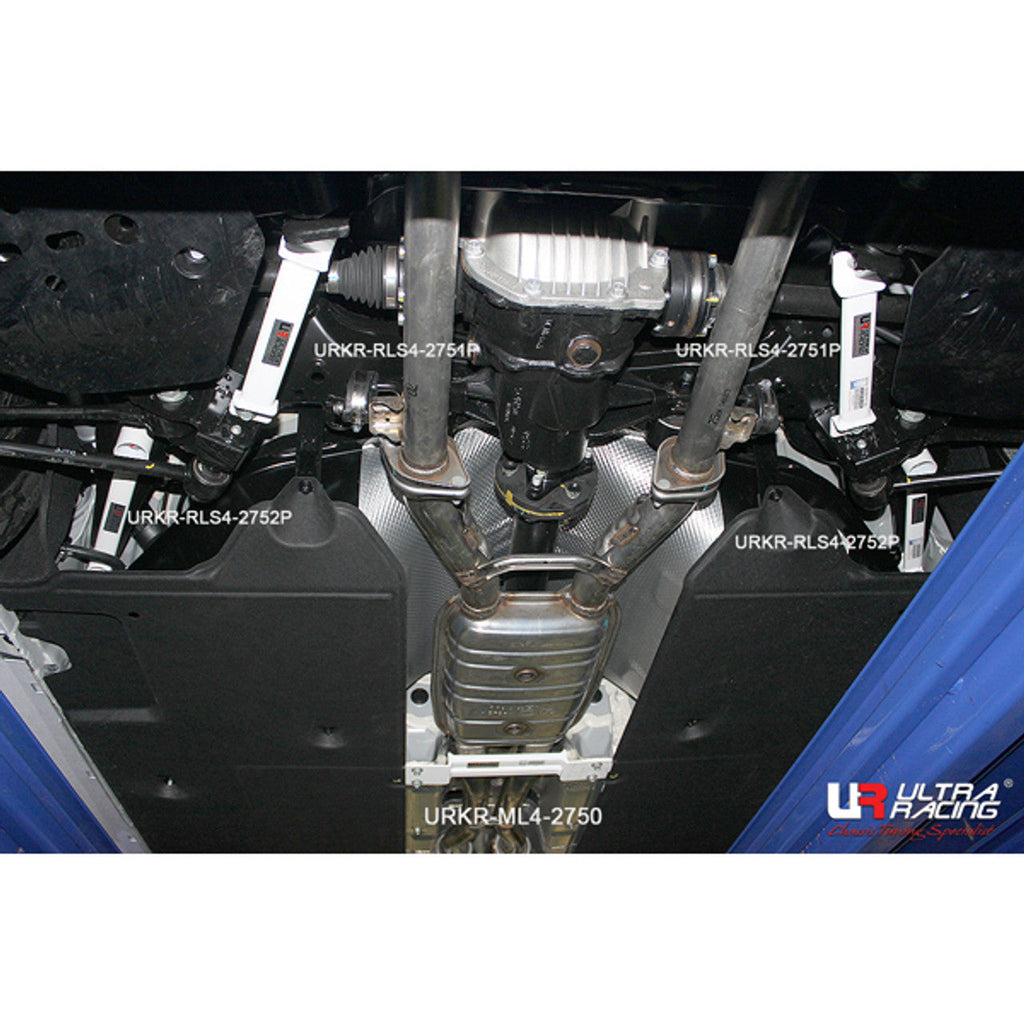 Ultra Racing - 4pt Rear Side Braces - GENESIS G80 (HD) 2017-2020 - UR-RS4-2752P