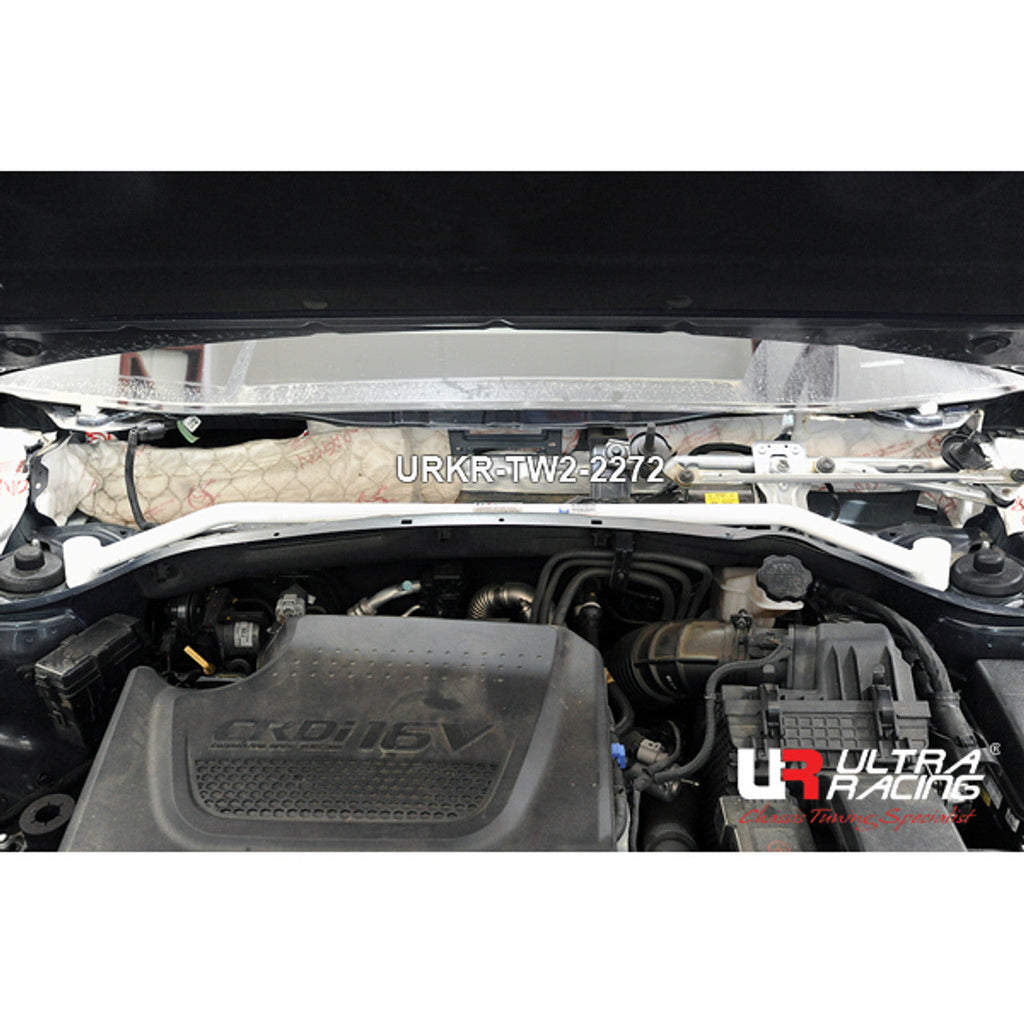 Ultra Racing - 2pt Front Strut Tower Brace - HYUNDAI SANTA FE (DM) 2013-2018 - UR-TW2-2272