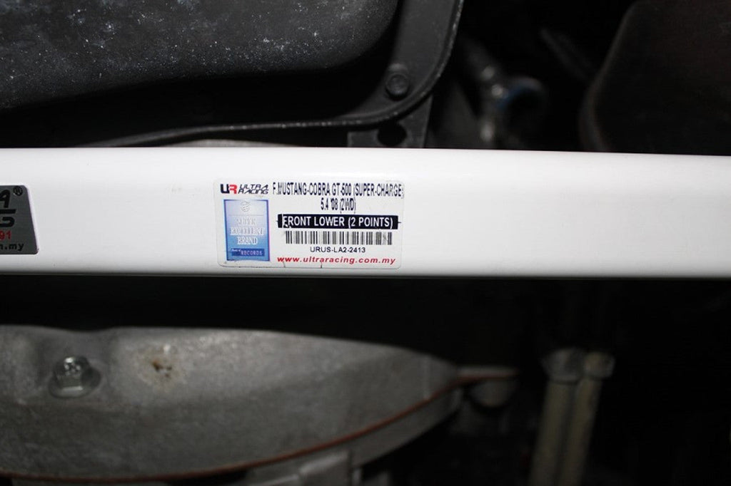 Ultra Racing - 2pt Front Lower Brace - FORD MUSTANG (S197) 2005-2014 - UR-LA2-2413