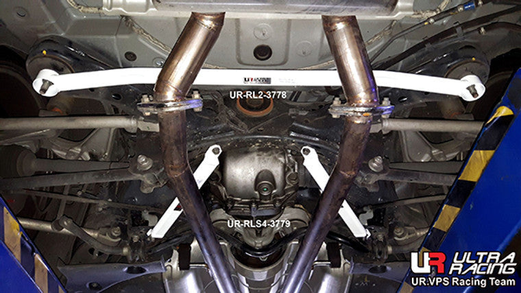 Ultra Racing - 2pt Rear Lower Brace - INFINITI Q50 SEDAN 2014-2021 - UR-RL2-3778