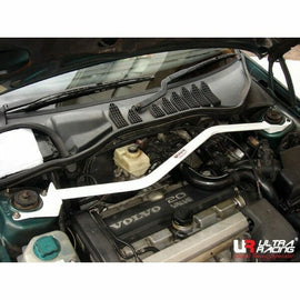 Ultra Racing - 2pt Front Strut Tower Brace - 1996-1997 Volvo 850 Turbo (P80) - UR-TW2-530