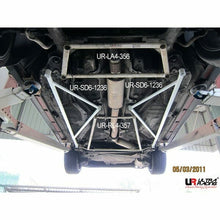 Load image into Gallery viewer, Ultra Racing - 4pt Rear Lower Brace - 1992-1997 Volvo 850 - UR-RL4-357