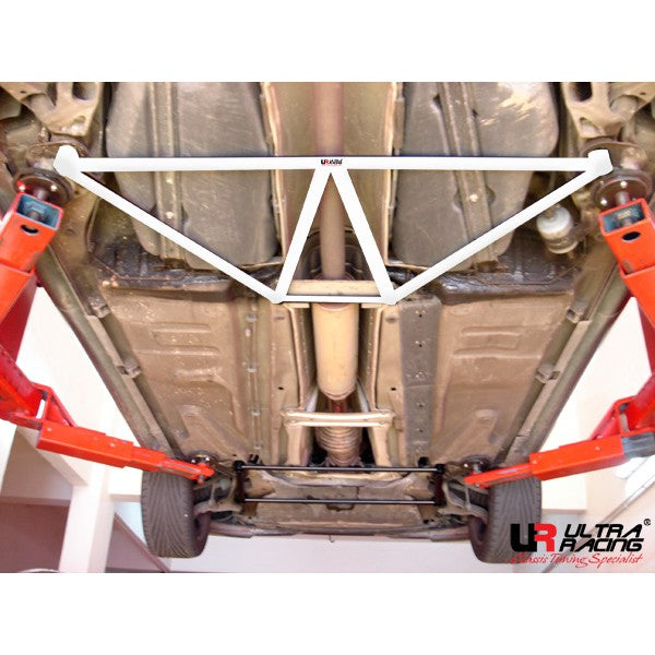 Ultra Racing - 4pt Rear Lower Brace -  2001-09 Volvo S60 - UR-RL4-194