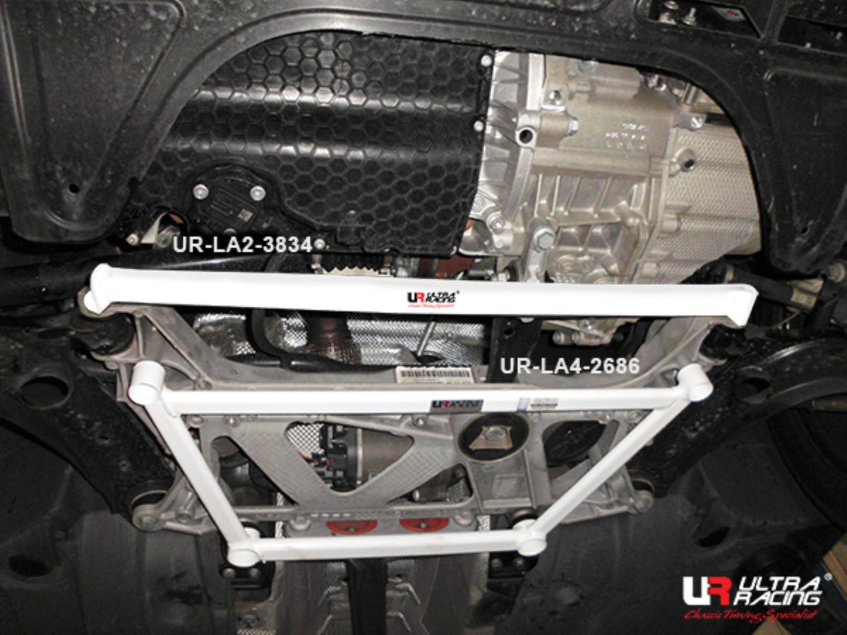 Ultra Racing - 2pt Front Lower Brace - VOLKSWAGEN PASSAT (B8) 2016-2021 - UR-LA2-3834