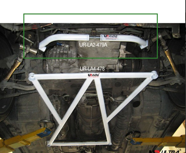 Ultra Racing - 2pt Front Lower Brace - NISSAN SKYLINE (R33) 1995-1998 - UR-LA2-479A