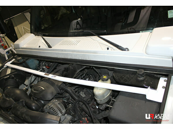 Ultra Racing - 2pt Front Strut Tower Brace - 2003-2009 Hummer H2 (GMT825) - UR-TW2-2073
