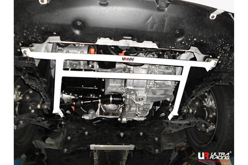 Ultra Racing - 4pt Front Lower Brace - Toyota C-HR (AX10) 2017-2021 / Prius (XW50) 2016-2022 - UR-LA4-3839