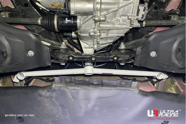 Ultra Racing - 3pt Rear Lower Brace - 2017-2022 TESLA 3 / 2020-2024 MODEL Y - UR-RL3-4217